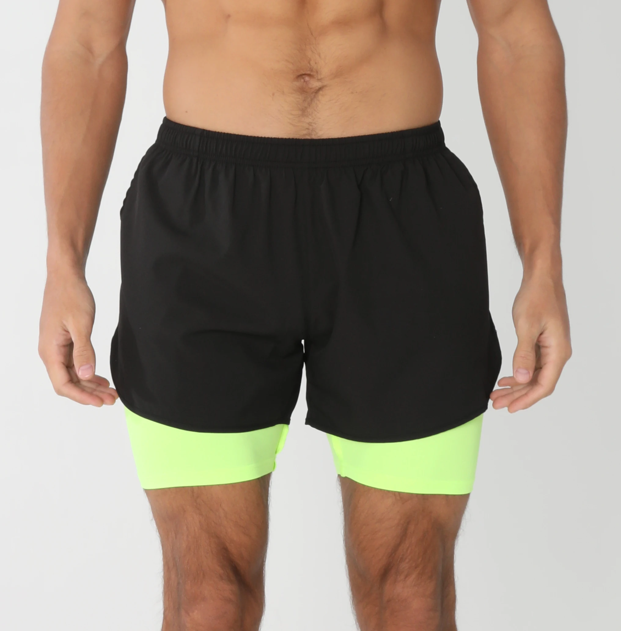 Gym Shorts Men Running Shorts with Liner Pockets Towel Loop Quick Dry Lightweight Workout Men's Breathable Athletic Sport Shorts
