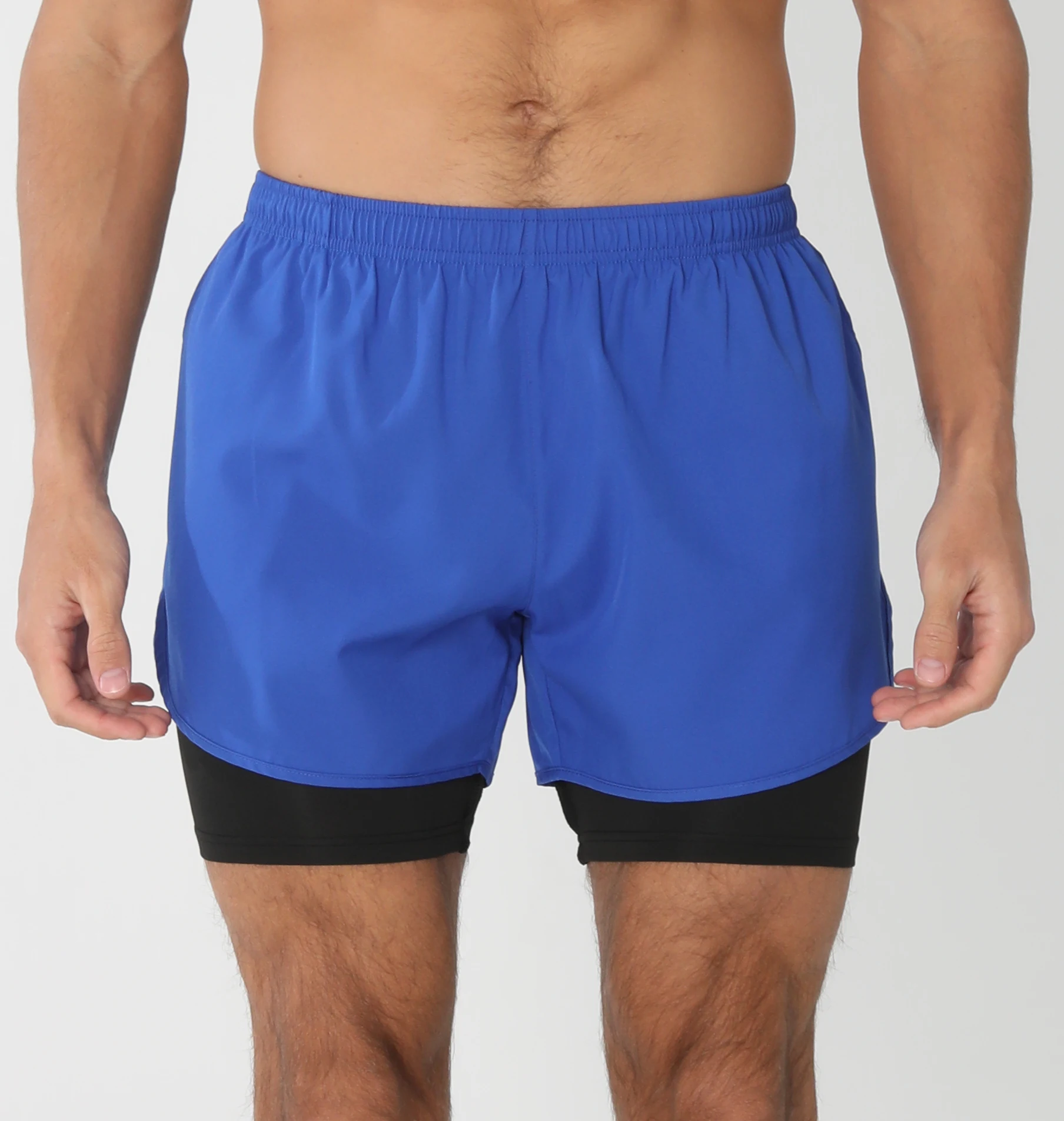 Gym Shorts Men Running Shorts with Liner Pockets Towel Loop Quick Dry Lightweight Workout Men's Breathable Athletic Sport Shorts