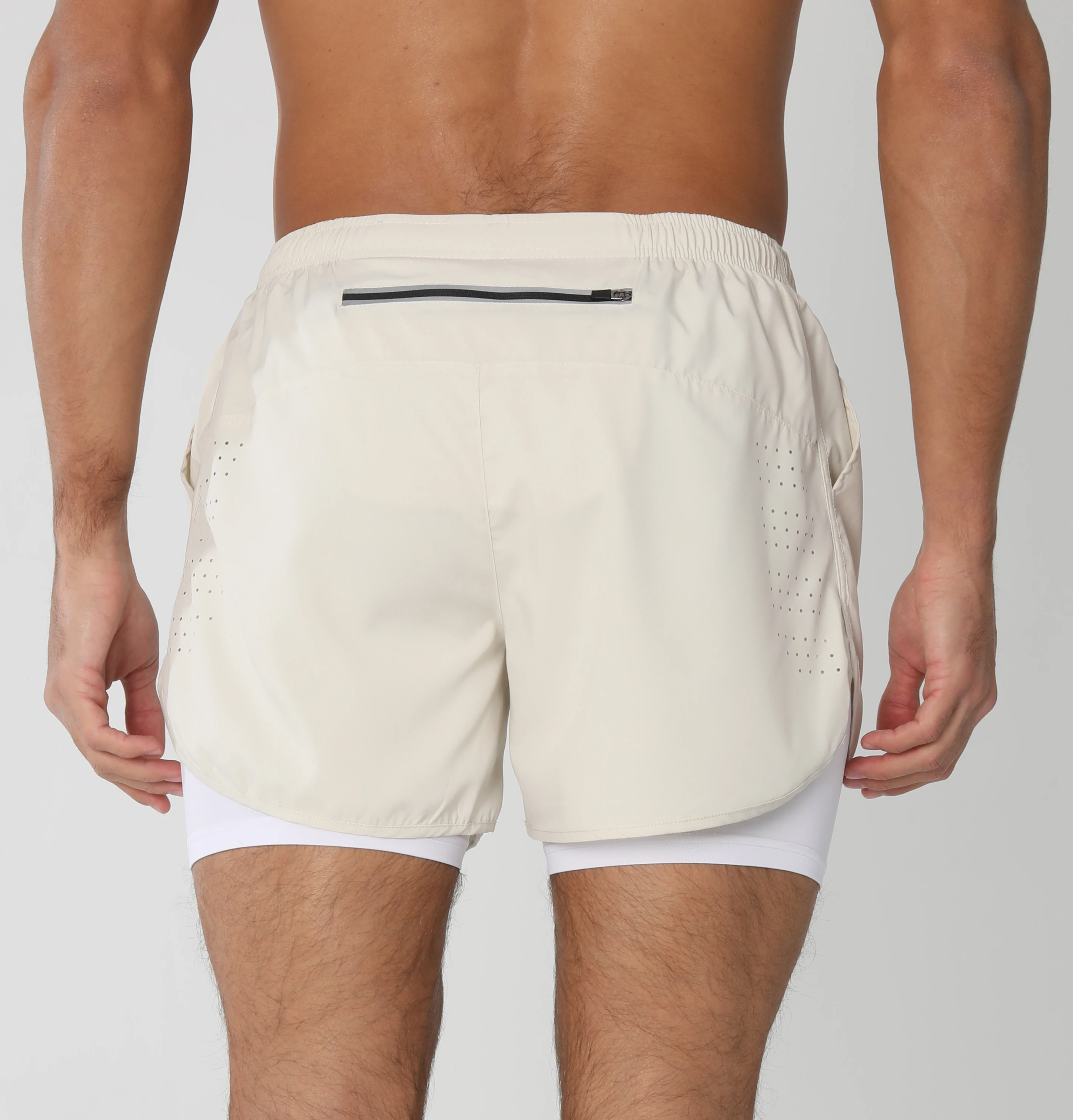 Gym Shorts Men Running Shorts with Liner Pockets Towel Loop Quick Dry Lightweight Workout Men's Breathable Athletic Sport Shorts
