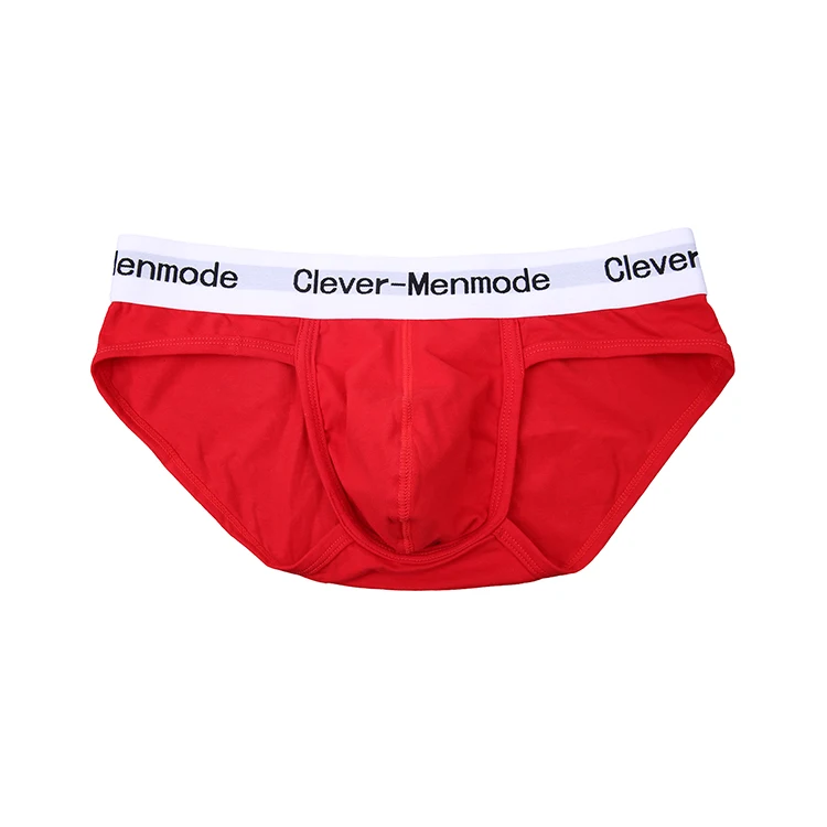Mens Exercise Underwear Bulge Pouch Low-rise Cotton Boxer Briefs Fitness Sports Wide Waistband Underpants Gym Wear