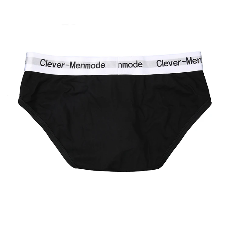 Mens Exercise Underwear Bulge Pouch Low-rise Cotton Boxer Briefs Fitness Sports Wide Waistband Underpants Gym Wear