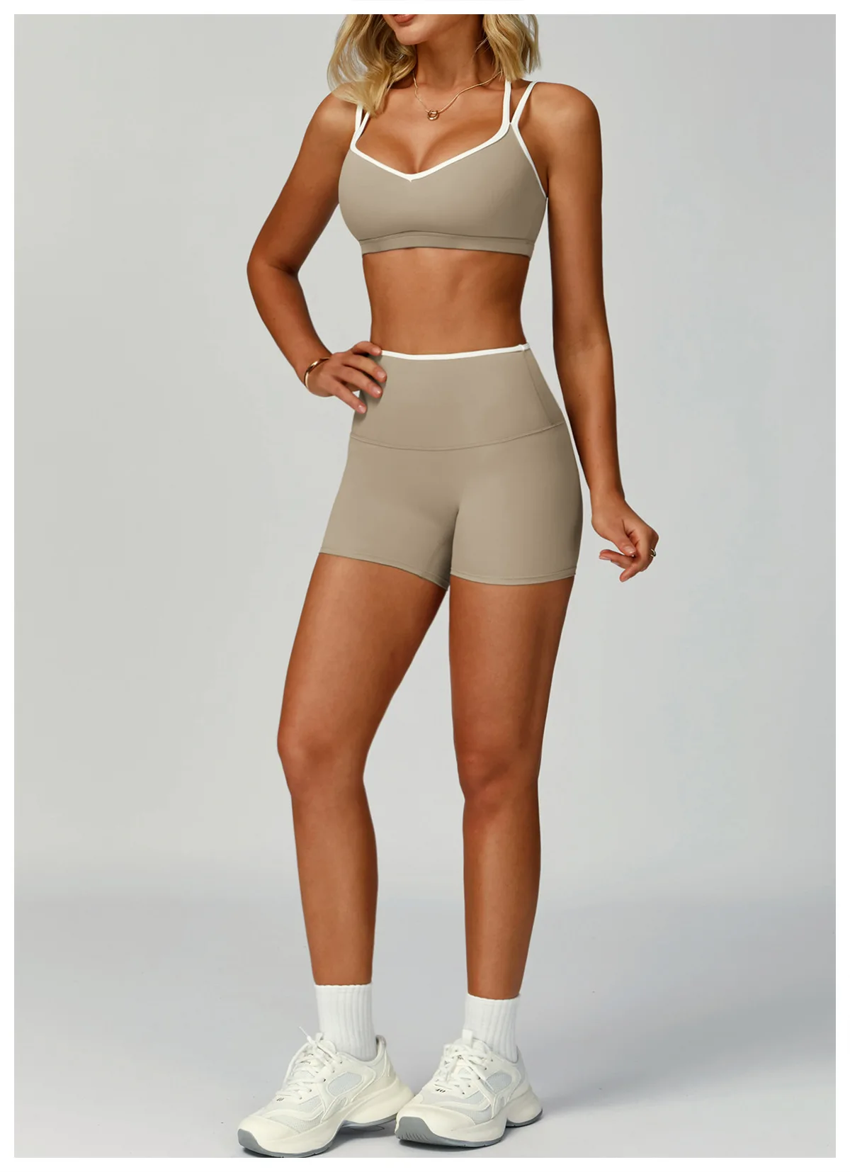 Gym Tracksuit Yoga Set 2 Pieces Workout Outfits Fitness Sportswear High Waist Leggings Sports Bra Athletic Wear Women Clothes