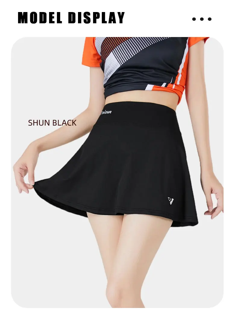Tennis Short Skirt Casual Sport Running Shorts Skirts Summer Breathable Yoga Fitness Short Skirt Women Sports Golf Pleated Skirt
