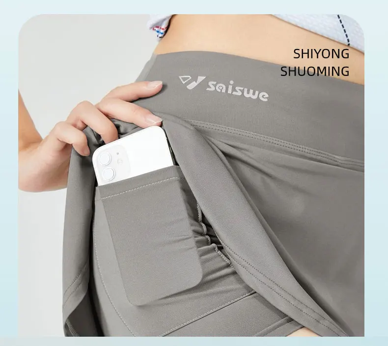 Tennis Short Skirt Casual Sport Running Shorts Skirts Summer Breathable Yoga Fitness Short Skirt Women Sports Golf Pleated Skirt