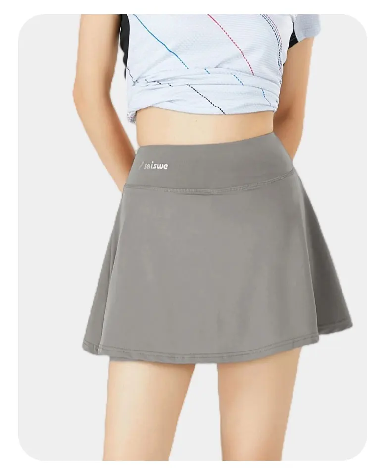 Tennis Short Skirt Casual Sport Running Shorts Skirts Summer Breathable Yoga Fitness Short Skirt Women Sports Golf Pleated Skirt