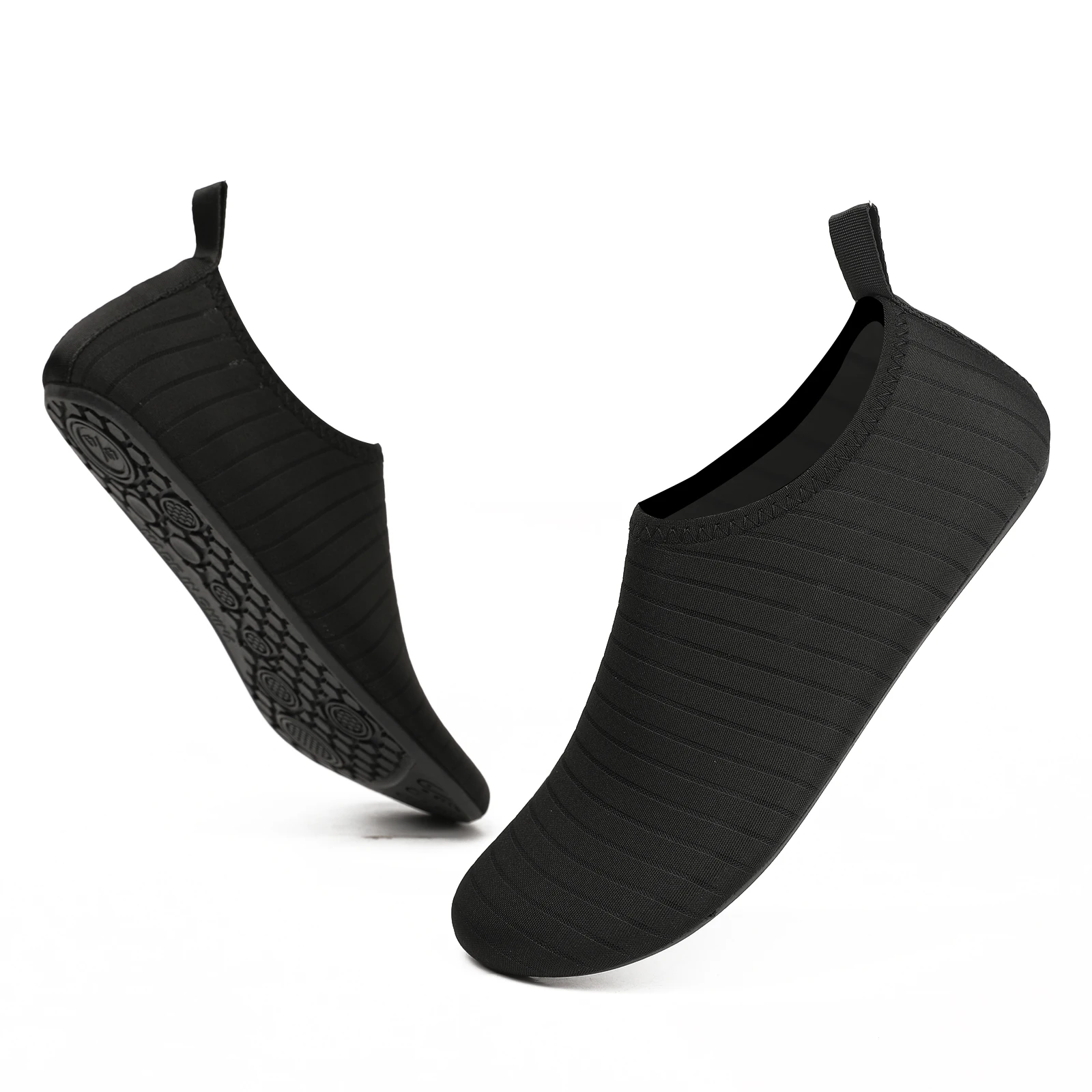 Outdoor Men Women Water Shoes Soft Couple Aqua Shoes Rubber Sole Non-slip Wading Shoes Lightweight Breathable Yoga Shoes Casual