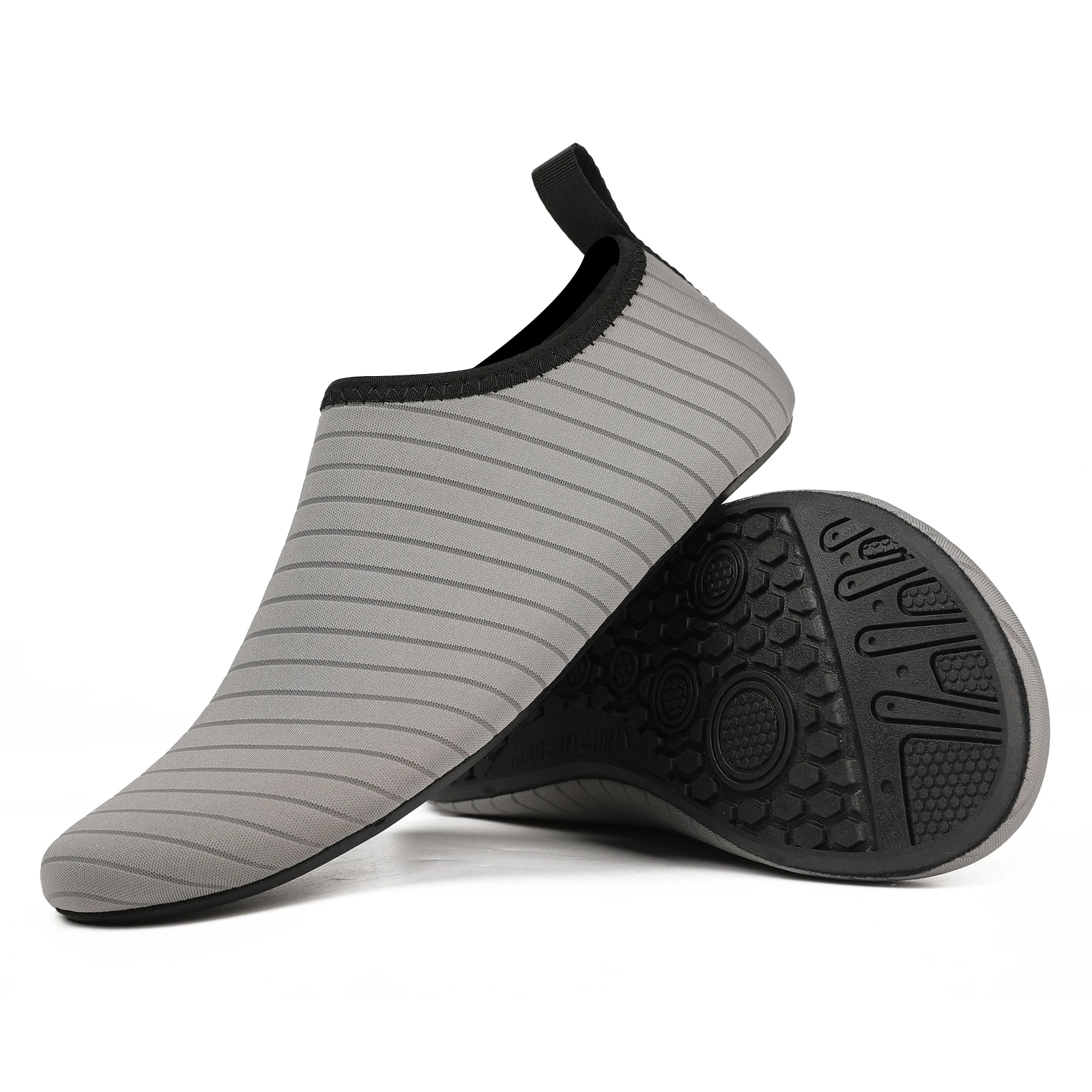 Outdoor Men Women Water Shoes Soft Couple Aqua Shoes Rubber Sole Non-slip Wading Shoes Lightweight Breathable Yoga Shoes Casual