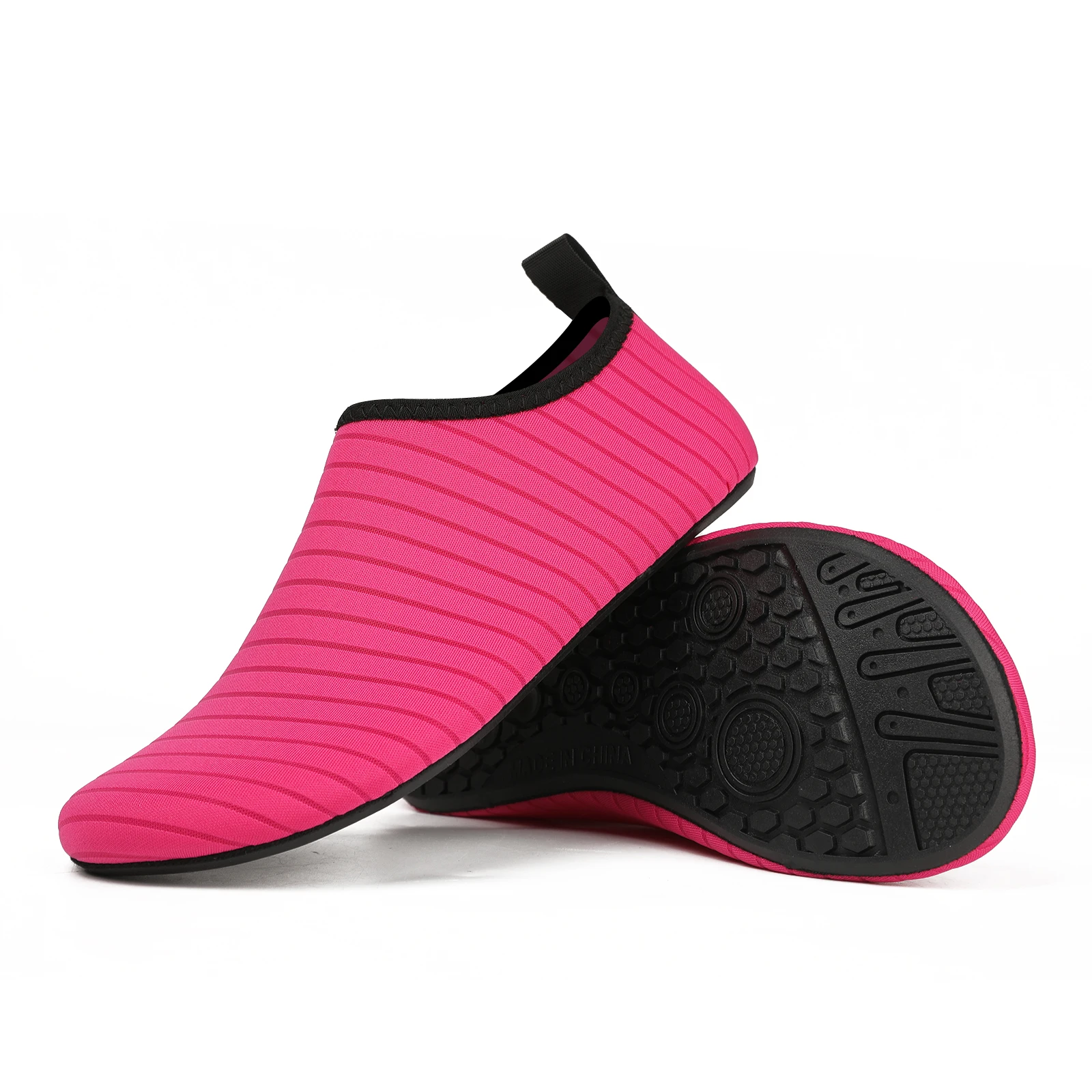 Outdoor Men Women Water Shoes Soft Couple Aqua Shoes Rubber Sole Non-slip Wading Shoes Lightweight Breathable Yoga Shoes Casual