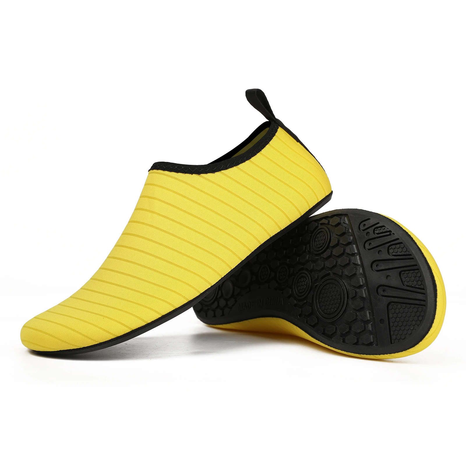 Outdoor Men Women Water Shoes Soft Couple Aqua Shoes Rubber Sole Non-slip Wading Shoes Lightweight Breathable Yoga Shoes Casual