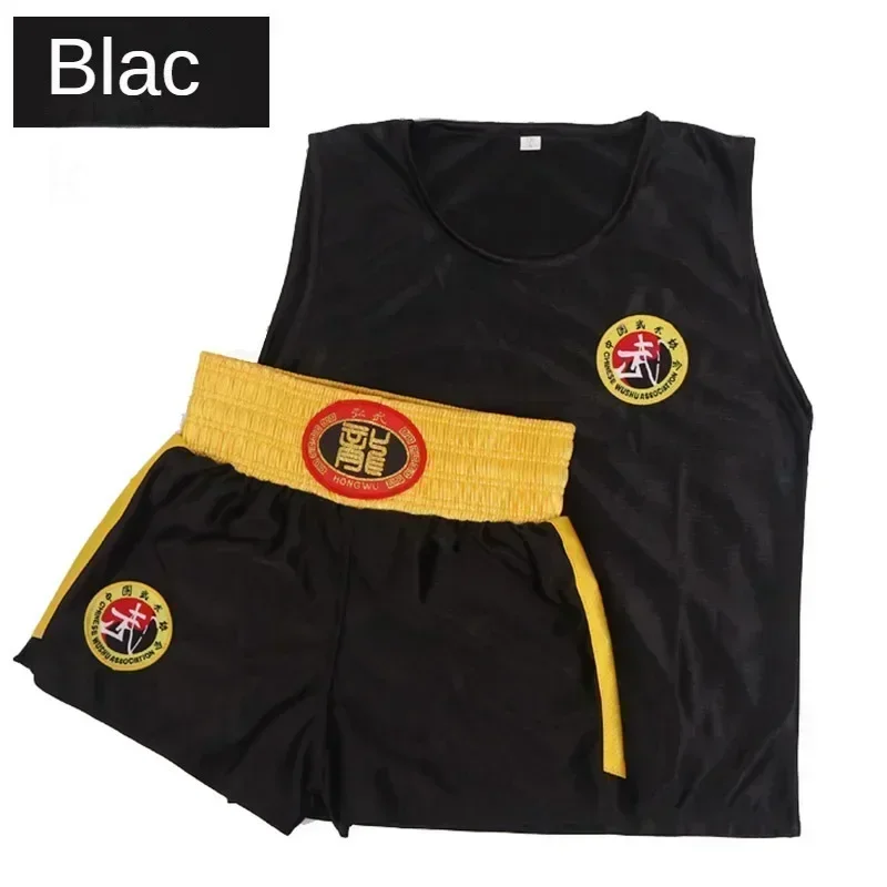 Sanda Clothing Fighting Shorts Sanda Clothing Muay Thai Male and Female Children's Martial Arts Performance Training Clothing