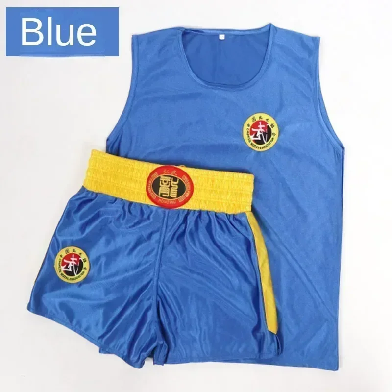 Sanda Clothing Fighting Shorts Sanda Clothing Muay Thai Male and Female Children's Martial Arts Performance Training Clothing