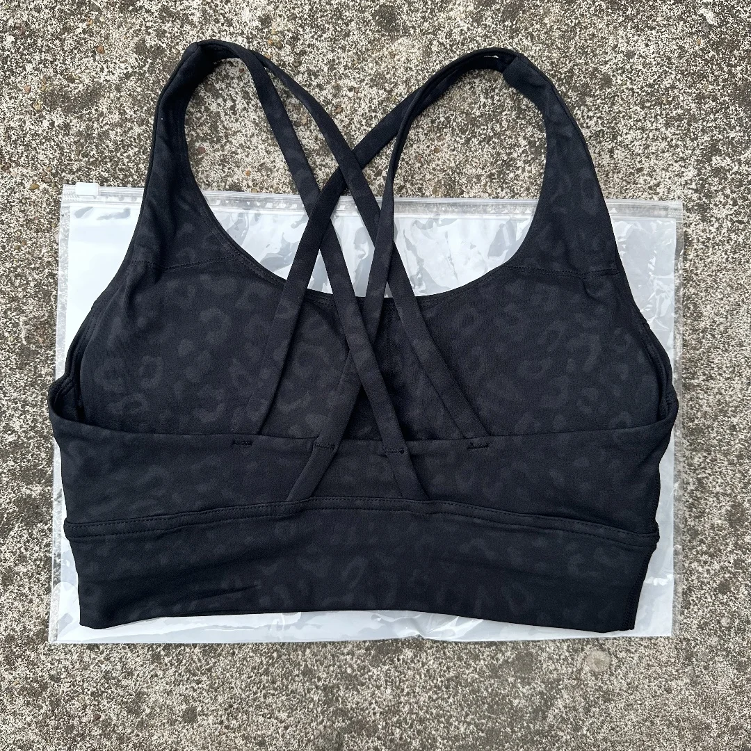 Solid Color Fitness Women Sport Bra Gym Yoga Bra Athletic Cross Tight Top Workout Underwear Chest Pad High Quality Shockproof