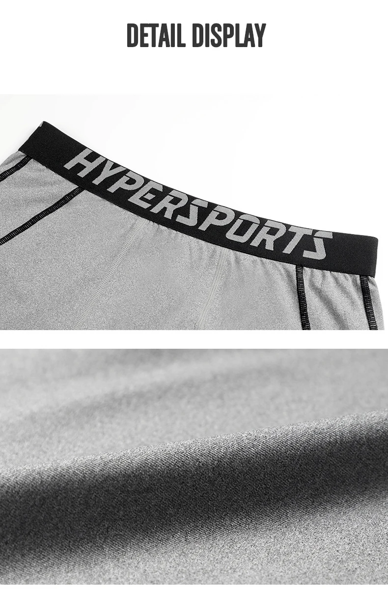 Men Running Short Quick Dry Leggings Mens Compression Tights Gym Fitness Sport Shorts Male Trunks