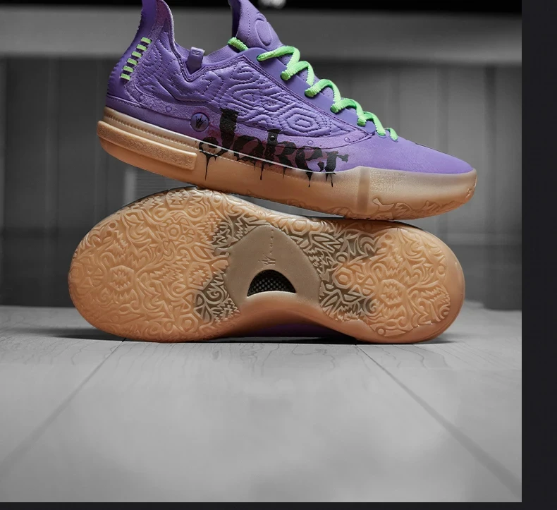 361 Degrees Joker 1 GT Men Basketball Shoes New Trendy Leather Breathable Shock-Absorbing Wear-resistant Male Sneakers 672511103