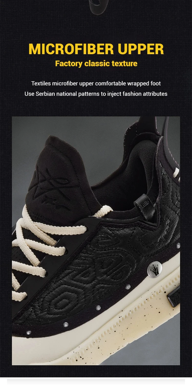 361 Degrees Joker 1 GT Men Basketball Shoes New Trendy Leather Breathable Shock-Absorbing Wear-resistant Male Sneakers 672511103