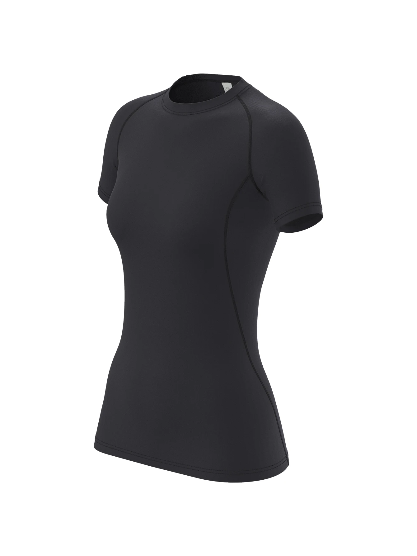 Women's Compression Shirt, Short-Sleeved Sports Yoga Running T-Shirt Summer Gym Workout Quick-Drying Stretch T-Shirt, Clothing