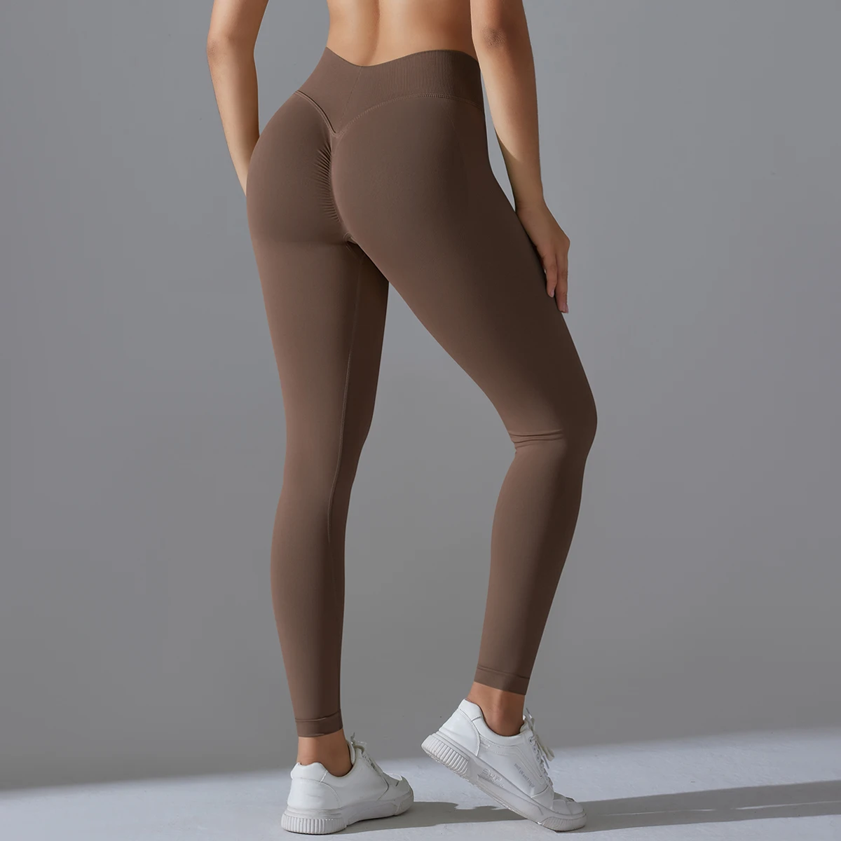 Yoga Pants High Waist Trousers Casual Workout Running Peach Hip Pants Running Cycling Sports Gym Pants Running Training Pants