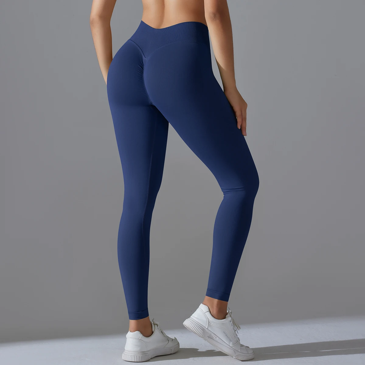 Yoga Pants High Waist Trousers Casual Workout Running Peach Hip Pants Running Cycling Sports Gym Pants Running Training Pants