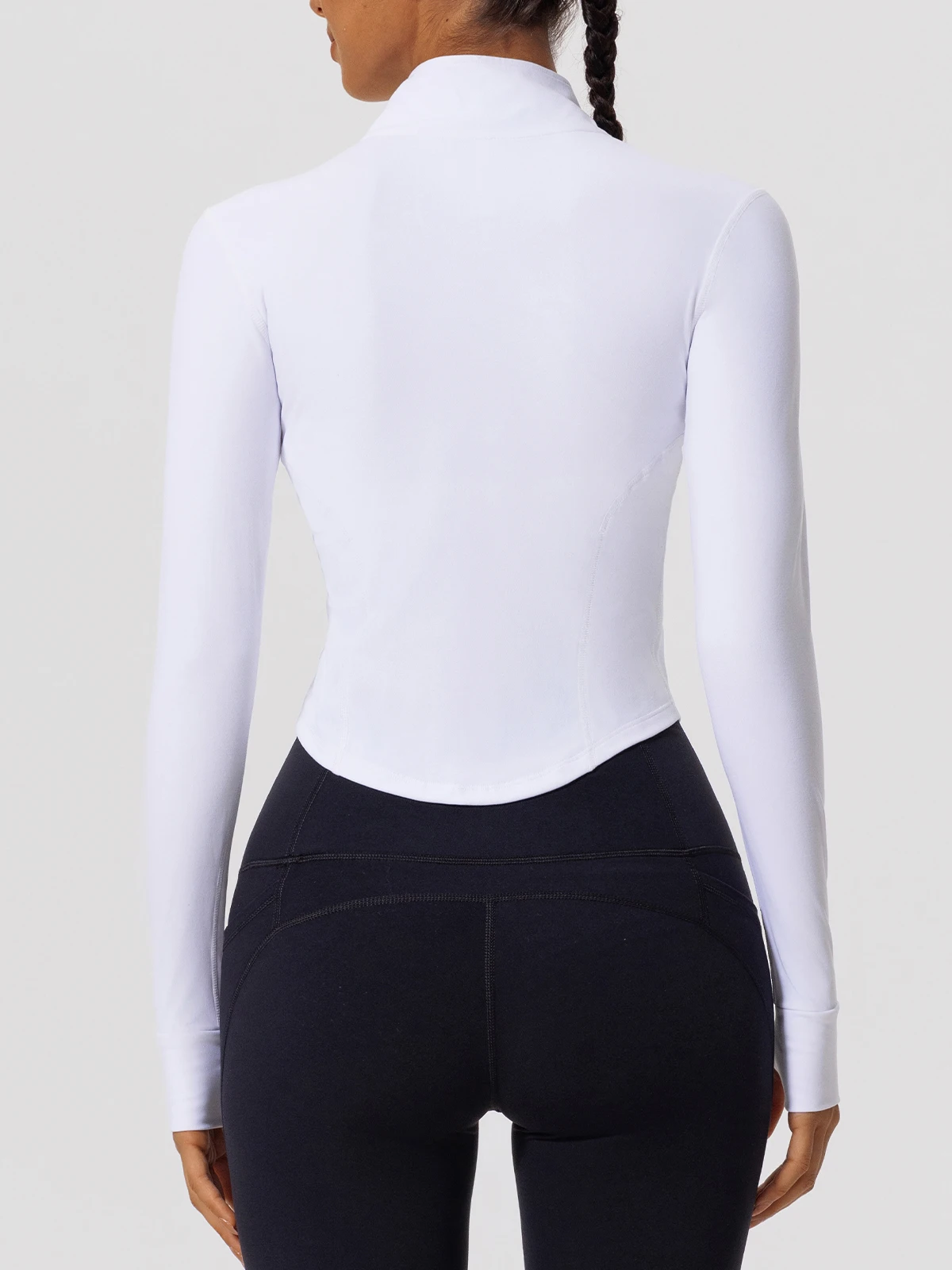 Hearuisavy Summer Ultra-Soft Fabrics Tight Sports Jackets Women Zipper Gym Yoga Clothes Female Quick-Dry Long Sleeve Sportswear