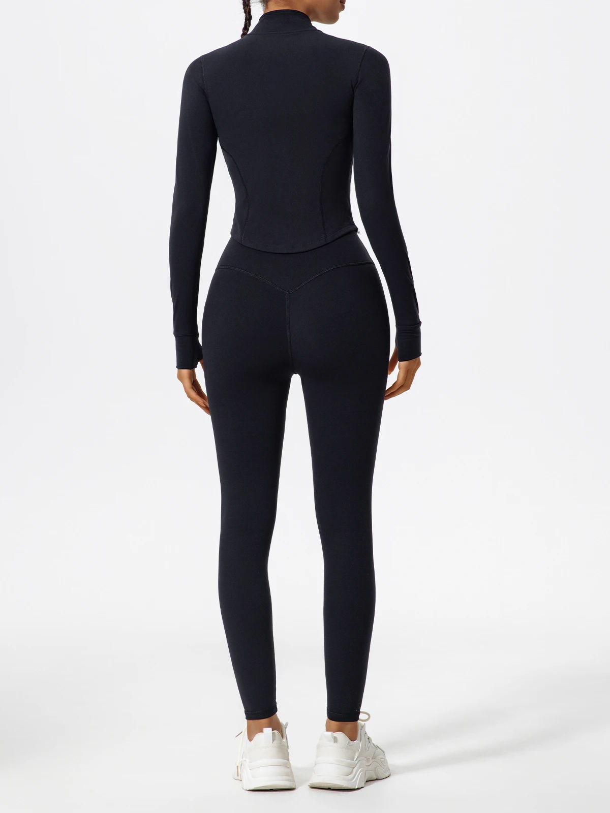 Hearuisavy Summer Ultra-Soft Fabrics Tight Sports Jackets Women Zipper Gym Yoga Clothes Female Quick-Dry Long Sleeve Sportswear
