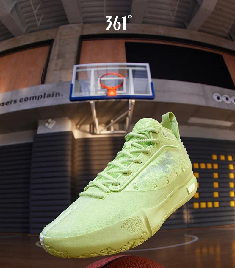 361 Degrees Joker 1 SE Men Basketball Shoes New Trendy Leather Breathable Shock-Absorbing Wear-resistant Male Sneakers 672521123