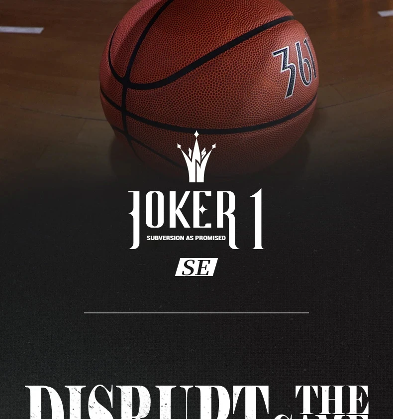361 Degrees Joker 1 SE Men Basketball Shoes New Trendy Leather Breathable Shock-Absorbing Wear-resistant Male Sneakers 672521123