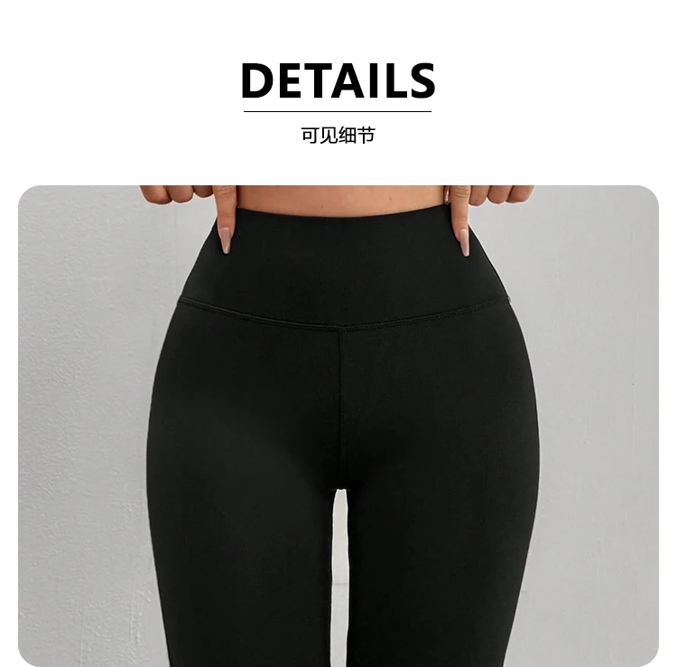 Yoga Shorts Pants With Double Stripes On The Sides High Waist Tummy Control Gym Fitness Leggings For Women Pants