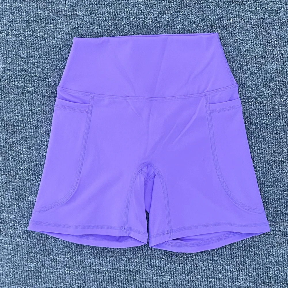 Women's Butt Lift Yoga Shorts High Waist Abdomen Cycling Shorts Quick-drying Breathable Fitness Tights Slim Sport Shorts