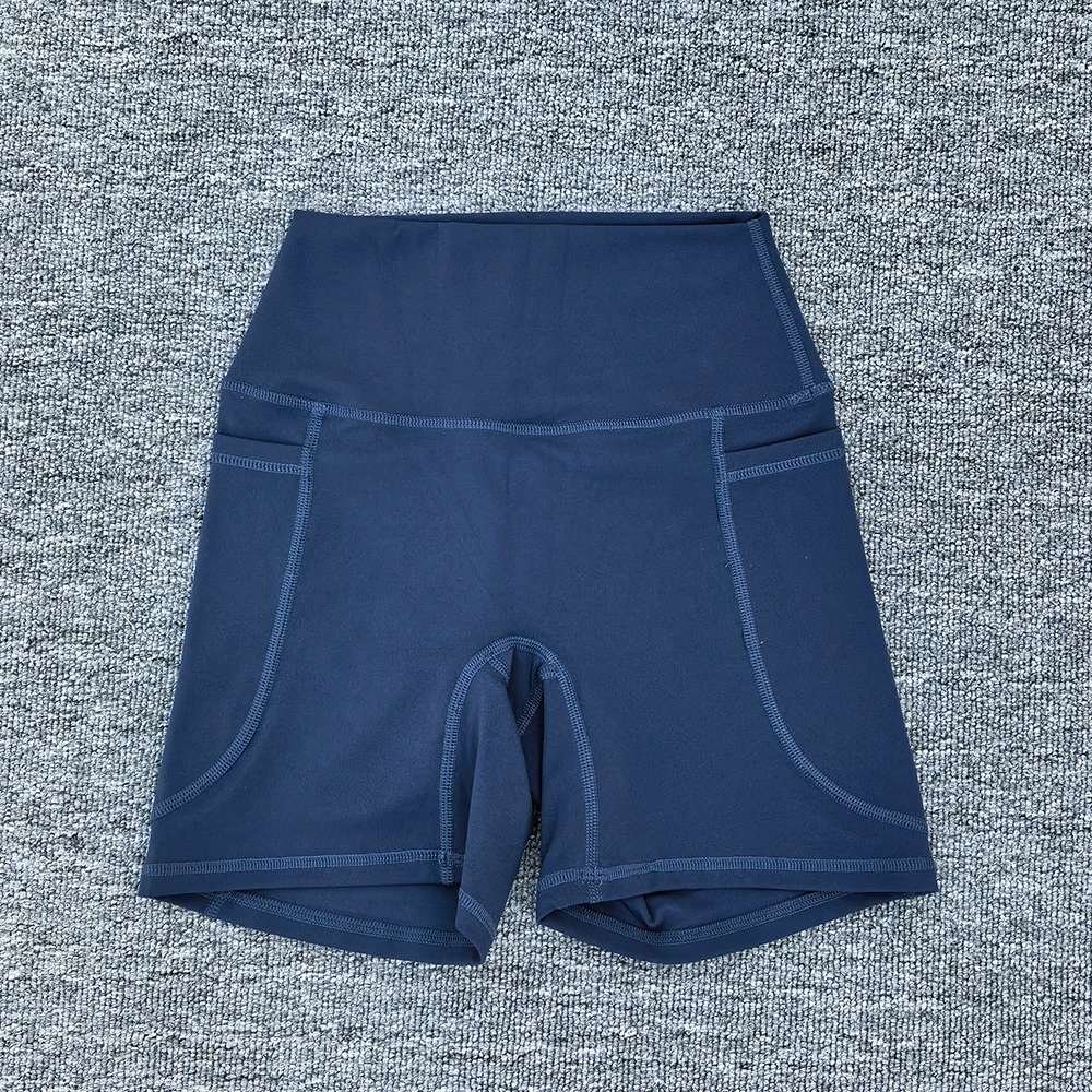 Women's Butt Lift Yoga Shorts High Waist Abdomen Cycling Shorts Quick-drying Breathable Fitness Tights Slim Sport Shorts