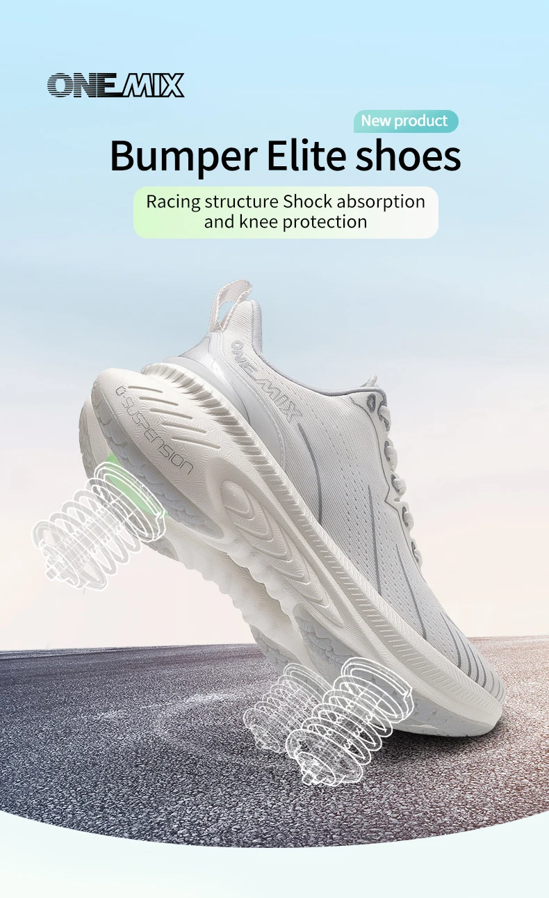 ONEMIX 21608A Trail Running Shoes For Men Blue Winter Lace Up Sports Shoes Women Non-slip Outdoor Athletic Warm Male Sneakers