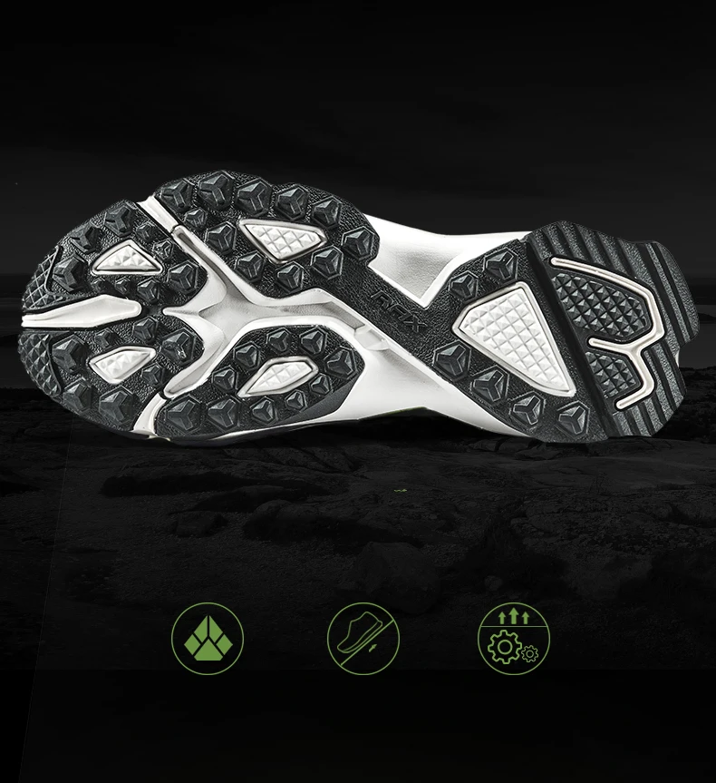 RAX Men Hiking Shoes winter Waterproof Outdoor Sneaker Men Leather Trekking Boots Trail Camping Climbing Hunting Sneakers Women