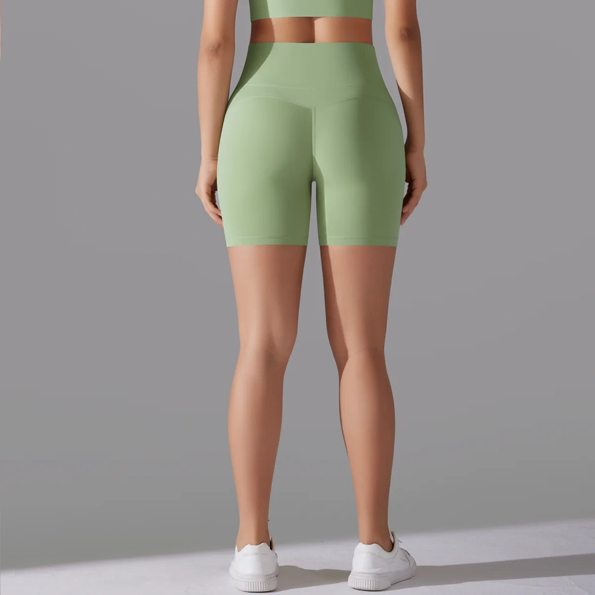 Yoga Short Tummy Control Butt Lifting Gym Shorts Workout Gym Shorts Fitness High Waist Quick Drying Cycling Workout Gym Shorts