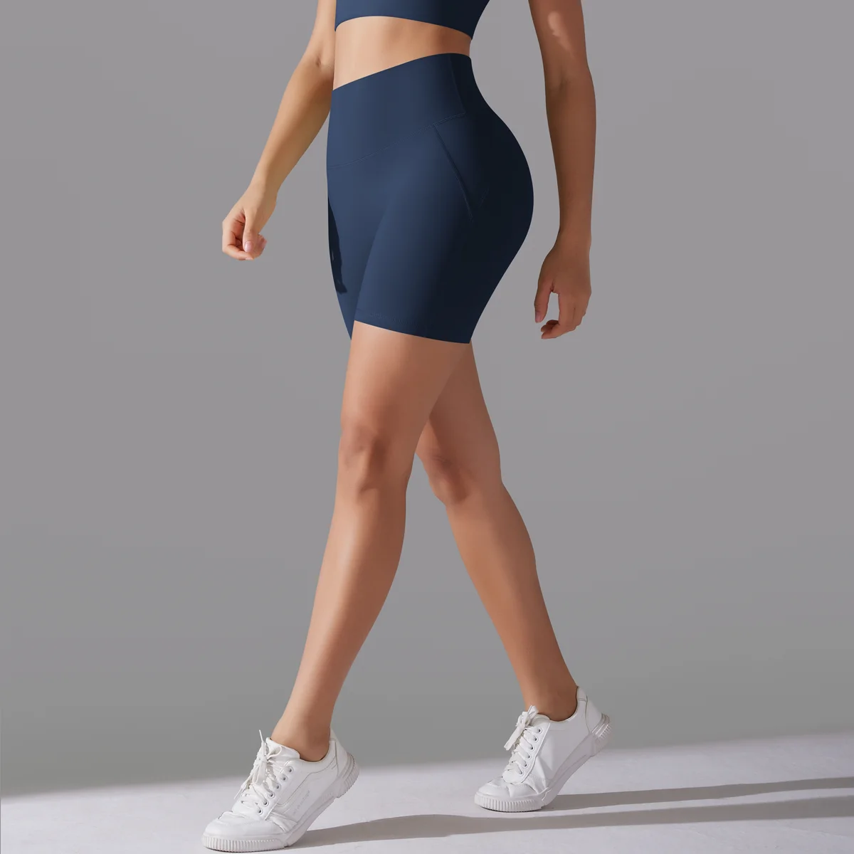Yoga Short Tummy Control Butt Lifting Gym Shorts Workout Gym Shorts Fitness High Waist Quick Drying Cycling Workout Gym Shorts