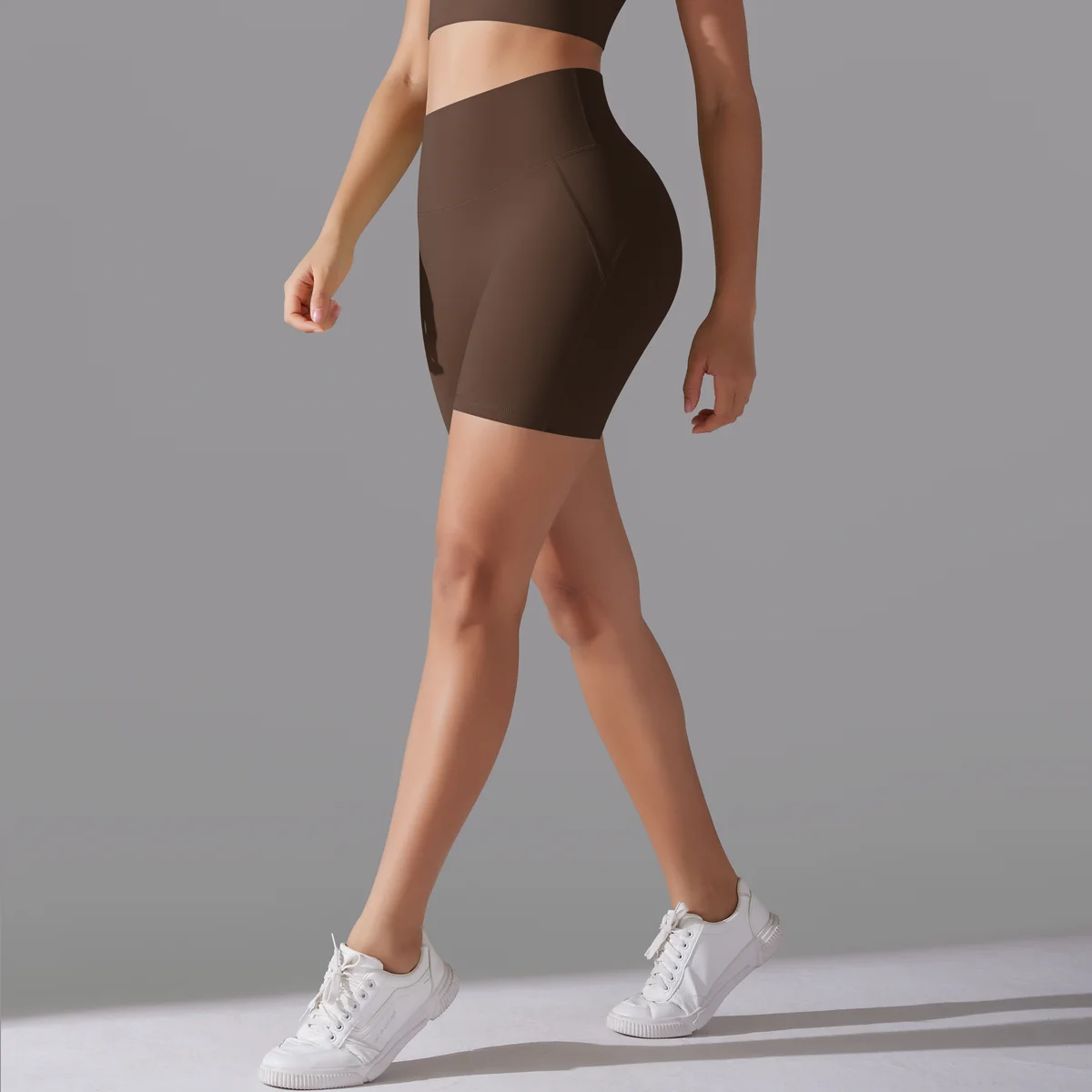 Yoga Short Tummy Control Butt Lifting Gym Shorts Workout Gym Shorts Fitness High Waist Quick Drying Cycling Workout Gym Shorts
