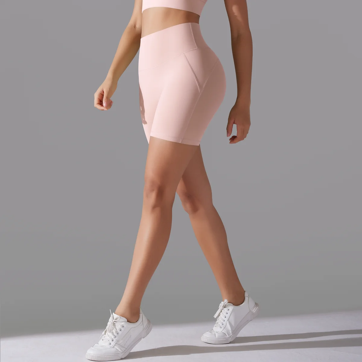 Yoga Short Tummy Control Butt Lifting Gym Shorts Workout Gym Shorts Fitness High Waist Quick Drying Cycling Workout Gym Shorts