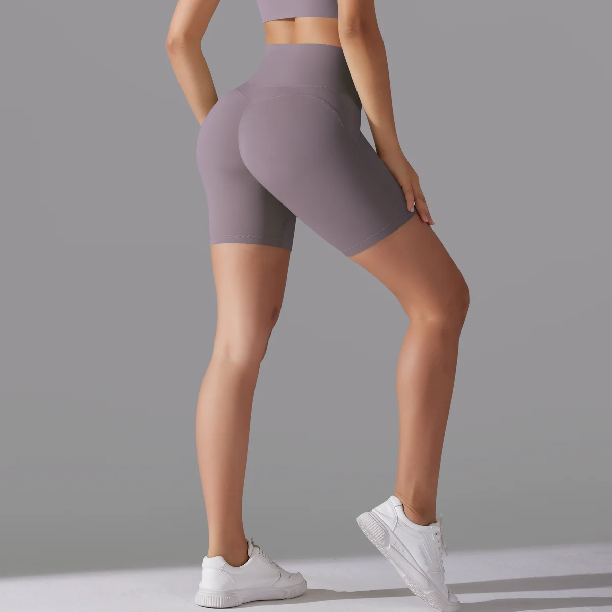 Yoga Short Tummy Control Butt Lifting Gym Shorts Workout Gym Shorts Fitness High Waist Quick Drying Cycling Workout Gym Shorts