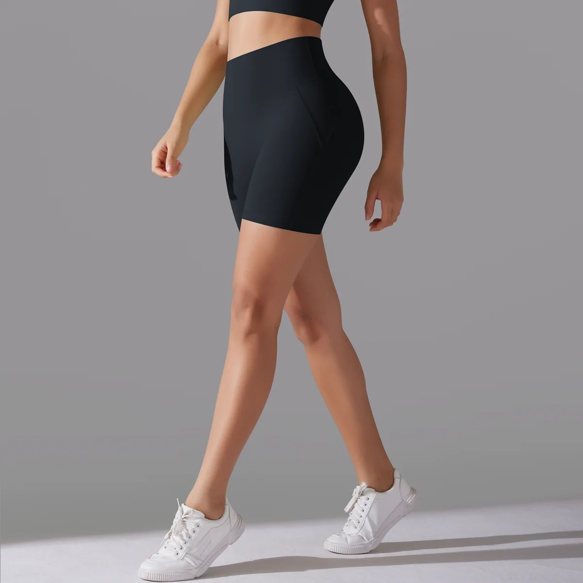 Yoga Short Tummy Control Butt Lifting Gym Shorts Workout Gym Shorts Fitness High Waist Quick Drying Cycling Workout Gym Shorts