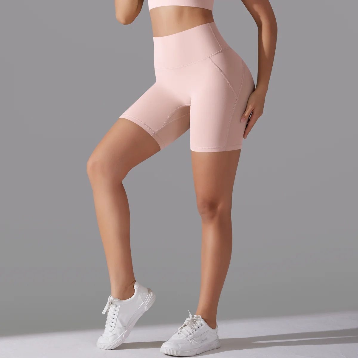 Yoga Short Tummy Control Butt Lifting Gym Shorts Workout Gym Shorts Fitness High Waist Quick Drying Cycling Workout Gym Shorts