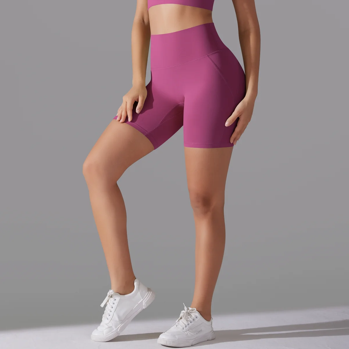 Yoga Short Tummy Control Butt Lifting Gym Shorts Workout Gym Shorts Fitness High Waist Quick Drying Cycling Workout Gym Shorts