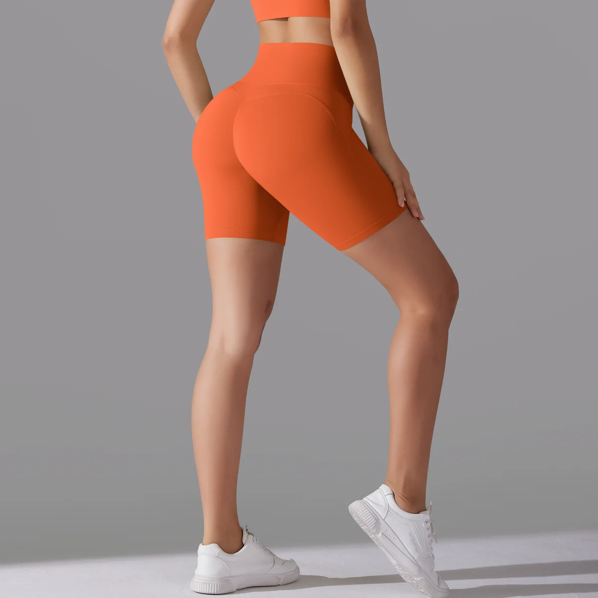 Yoga Short Tummy Control Butt Lifting Gym Shorts Workout Gym Shorts Fitness High Waist Quick Drying Cycling Workout Gym Shorts