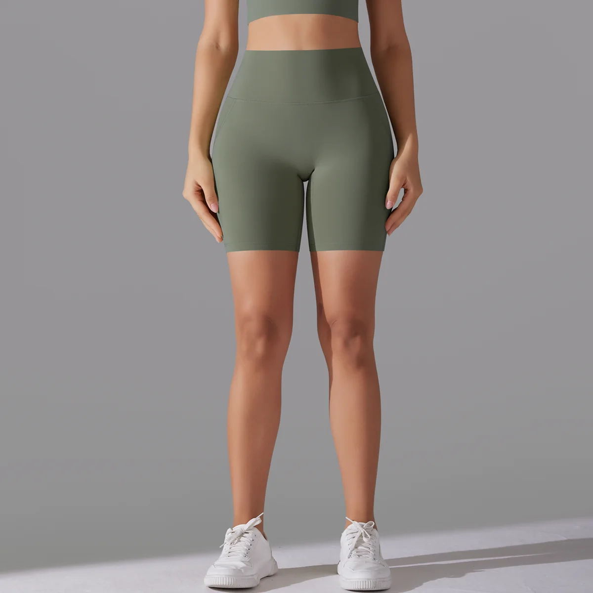 Yoga Short Tummy Control Butt Lifting Gym Shorts Workout Gym Shorts Fitness High Waist Quick Drying Cycling Workout Gym Shorts