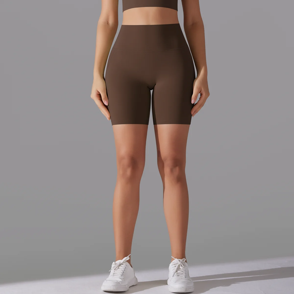 Yoga Short Tummy Control Butt Lifting Gym Shorts Workout Gym Shorts Fitness High Waist Quick Drying Cycling Workout Gym Shorts