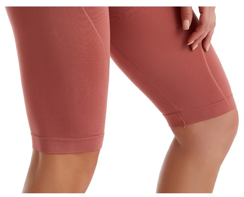 PofyBofy Widen Waistband High Waist Seamless Stretchy Butt Lifter Slim Knee-length Leggings  Fitness Yoga Women Sportwear Pant