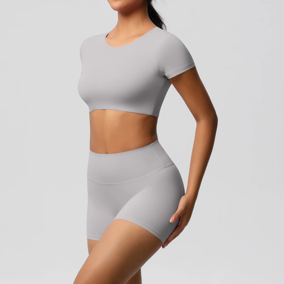 Workout Sportswear 2Pcs Piece Female Women Active Wear Sports Tank Top Women Gym Workout Leggins Booty Bum Leggins