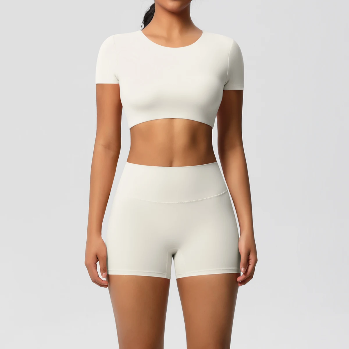 Workout Sportswear 2Pcs Piece Female Women Active Wear Sports Tank Top Women Gym Workout Leggins Booty Bum Leggins