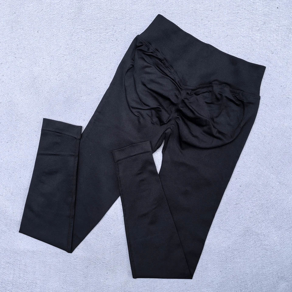 New Seamless Yoga Legging for Women Scrunch Butt Lifting Gym Legging Workout Yoga Pants Low Ribbed Waistband Sports Tights