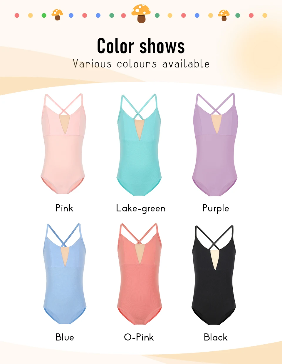 Girls Ballet Leotards for Kids Child Dance Bodysuits Gymnastics Leotard Sleeveless Students Ballet Dancing Costumes Dancewear