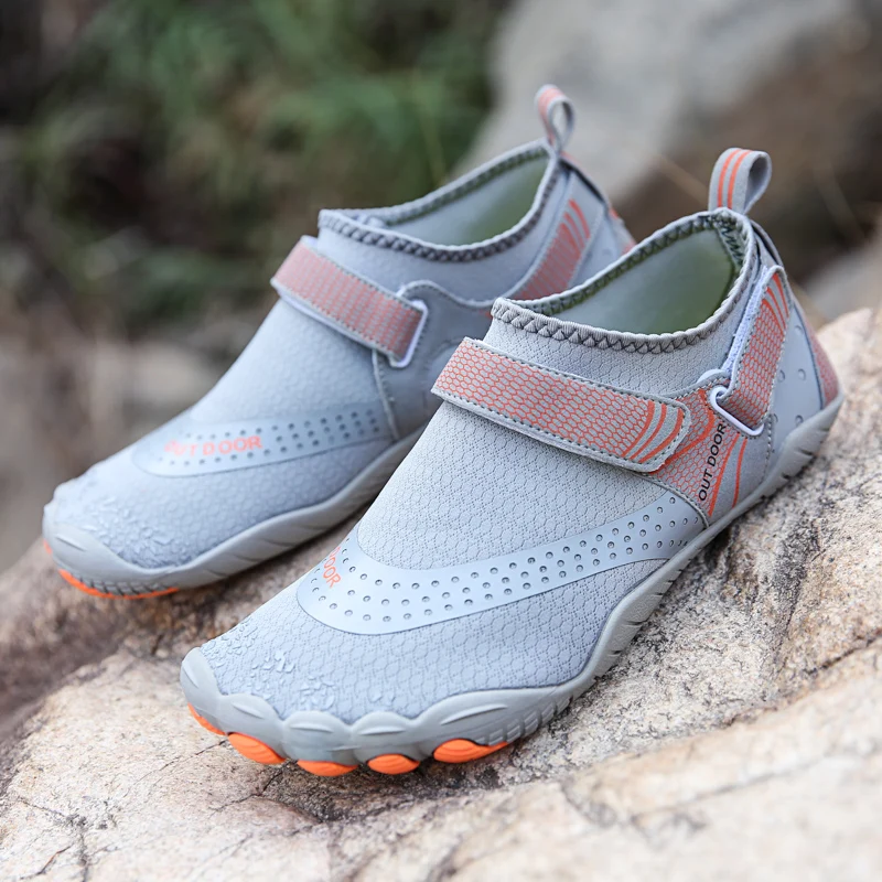 Men's Water Sneakers Swimming Beach Quick-Dry Wading Footwear Outdoor Upstream Shoes Breathable Barefoot Shoes Size 36-47