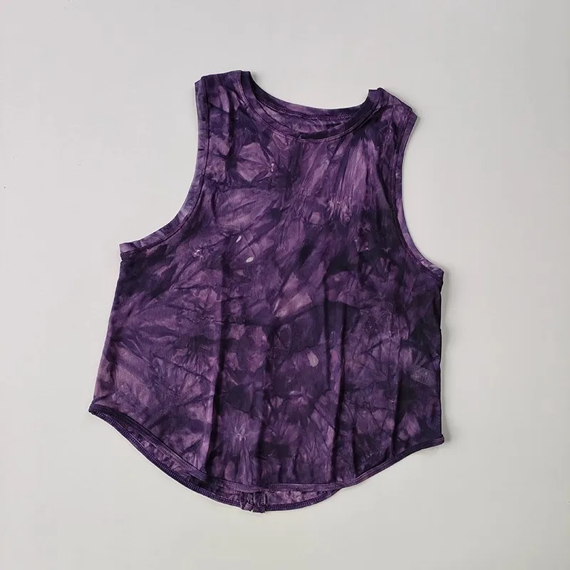 Women's Quick Drying Sports Vest Sleeveless Running T-Shirt Loose Fitness Top Breathable Mesh Yoga Shirt Beautiful Back Design