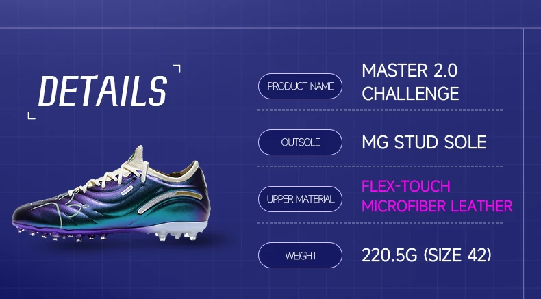 Kelme Next Top Football Shoes Men's Professional Match Football Boots Indoor Anti-slip Artificial Grass Futsal Mg Football Shoes